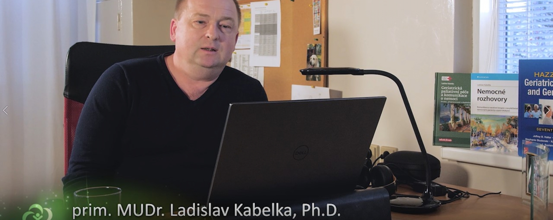 prim. MUDr. Ladislav Kabelka, Ph.D., přednáška na téma Paliativní péče - kontroverzní témata